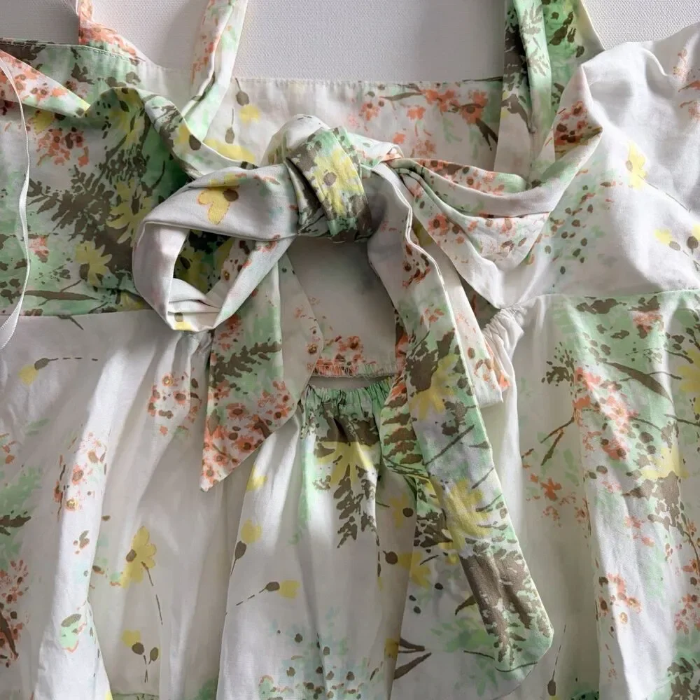 NWT Let The Sunshine In Printed Mini Dress in Light Combo Free People Medium - Picture 13 of 16